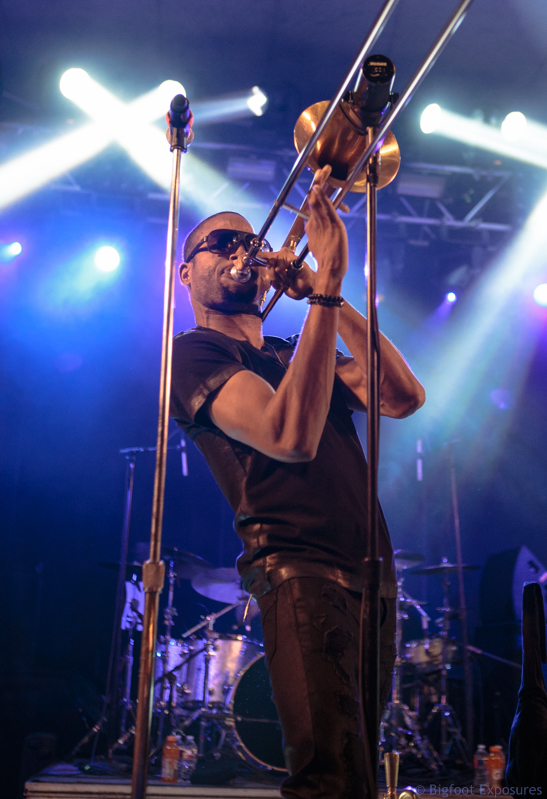 Trombone Shorty & Orleans Avenue / Dumpstaphunk - 12/1/2013:  Stubbs;  Austin, TX